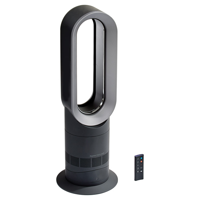 Dyson 23.42-in Black Bladeless Heater and Cooler Fan 303032-01 | RONA