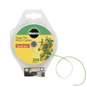 Miracle-Gro 20-ft Green Twist Plant Tie