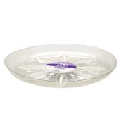 Miracle-Gro 10-in Clear Plastic Outdoor Heavy Saucer