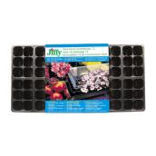 Jiffy Mini Greenhouse Kit - 72 Cells - Square - 21" x 11"