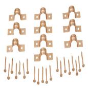 Support de tuyau, cuivre, 1/2''