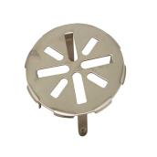 Couvre-drain encliquetable, acier inoxydable, 4''