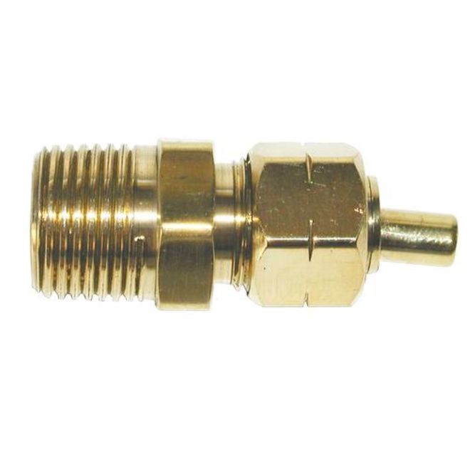 Adaptateur en laiton Sioux Chief avec embouts de 5/16 po x 1/4 po