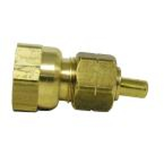 Sioux Chief 3/8 inch Lead-Free Brass Hex Nipple