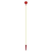 Derco Horticulture Driveway Marker - 72-in - Fibreglass and Polyethylene - Red and Yellow