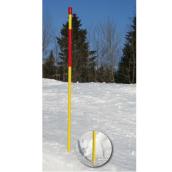 Derco Horticulture Street Marker - 60-in - Fibreglass - Red and Yellow