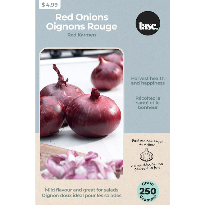 Bulbes Tasc Oignons Red Karmen, 100 Bulbes