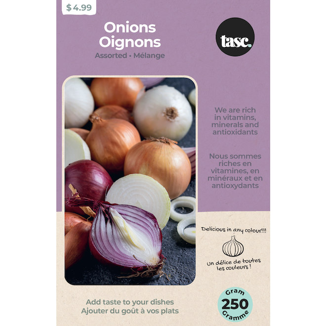 Bulbes Tasc Oignons Assorti, 100 Bulbes