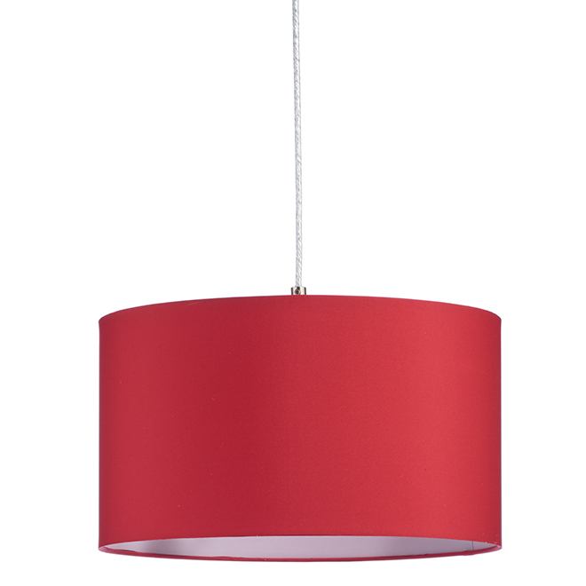 ID 3435042 1-Light Pendant in Red Finish 