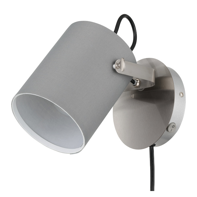 Eglo Villabate Matte Nickel Metal Ceiling Light Mount