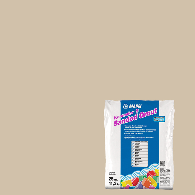 "Keracolor S" Sanded Grout 11,3kg - Bone
