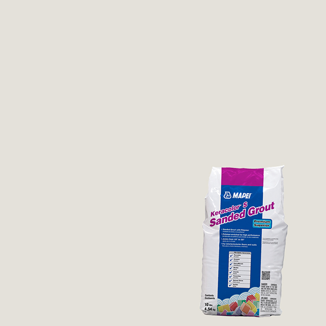 "Keracolor S" Sanded Grout 4,53kg - White