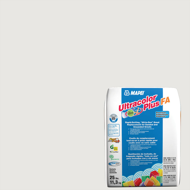Ultracolor Plus FA Floor Grout 11.3kg - Avalanche