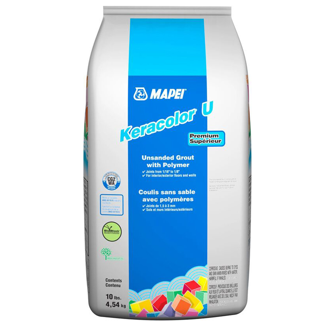 "Keracolor U" Unsanded Wall Grout 4,54kg - Almond