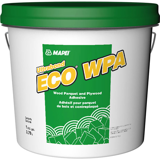 MAPEI Ultrabond Eco(R) WPA Adhesive - Acrylic - 3.78 L - Off-White