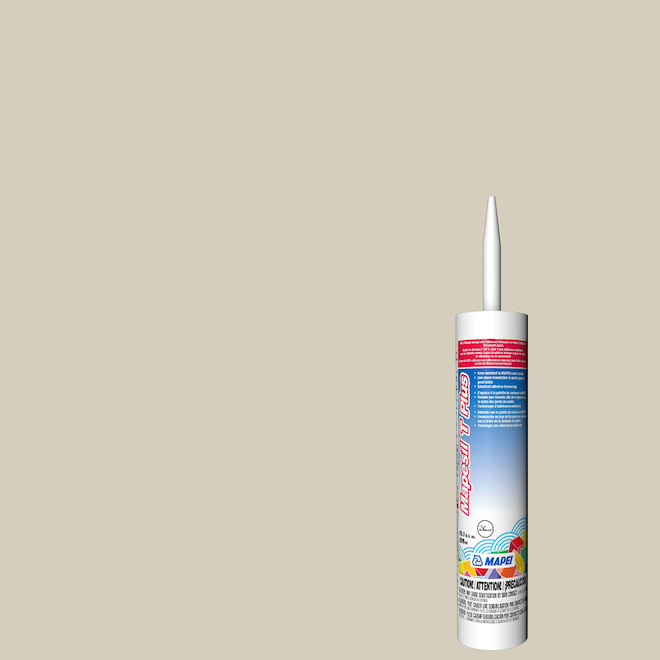 Mapei Mapesil T Plus Silicone Sealant - #14 Biscuit - 299 ml