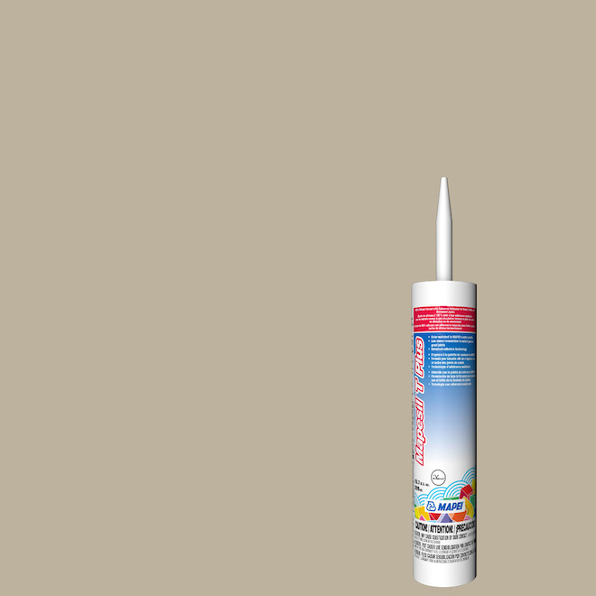 Mapei Mapesil T Plus Silicone Sealant Ivory 10.1 oz