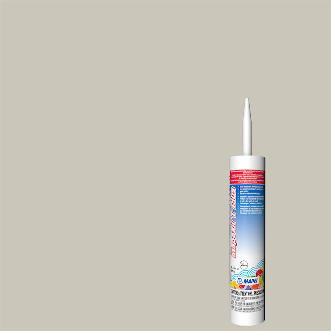 Scellant au silicone Mapesil T Plus de Mapei albâtre 10,1 oz