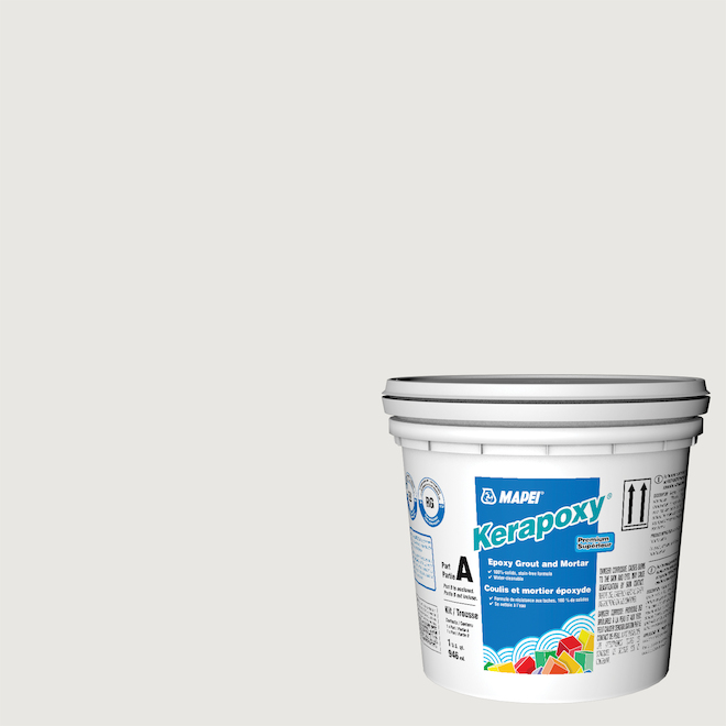 Mapei Kerapoxy Epoxy Grout and Mortar - #38 Avalanche - 946 ml