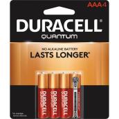 Duracell Quantum AAA Alkaline Battery (4-Pack)