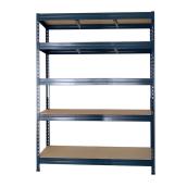 5-Tier Shelving Unit - 20" x 48" x 70" - Dark Grey