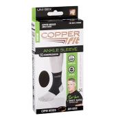 Manchon de compression pour cheville, imprégné de cuivre, M