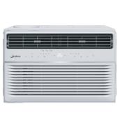 Midea 12,000-BTU 3-Speed White Smart Eco-Friendly Window Air Conditioner for Large Space up to 550-sq. ft.