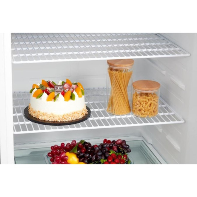 Réfrigérateur à congélateur supérieur Midea blanc de 18 pi³