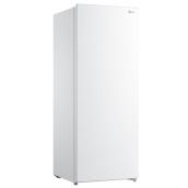 Midea White 7-cu ft 56.3-in x 22.4-in x 21.7-in Garage-Ready Upright Freezer