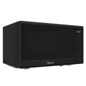 Midea Compact Black Countertop Microwave - 300W - 0.7-cu ft