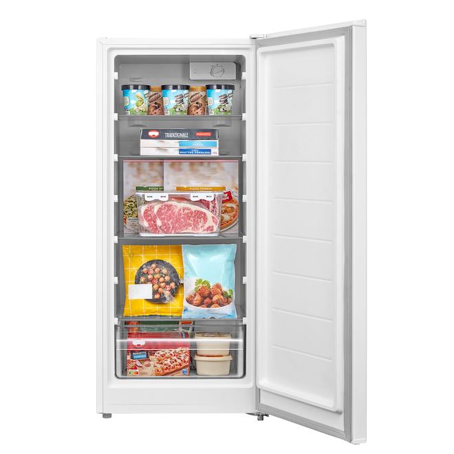 Midea 7.1-ft³ White Convertible Upright Freezer