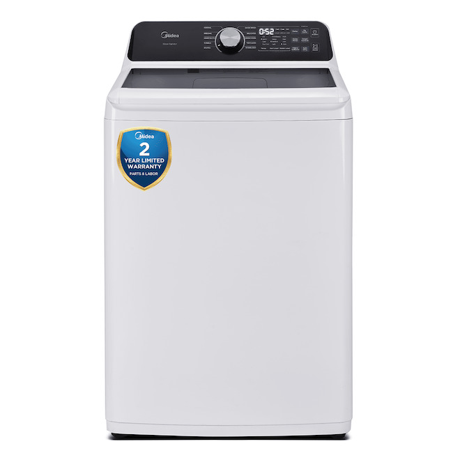 Midea 5.2.-ft³ Top Load Electric Washer - White