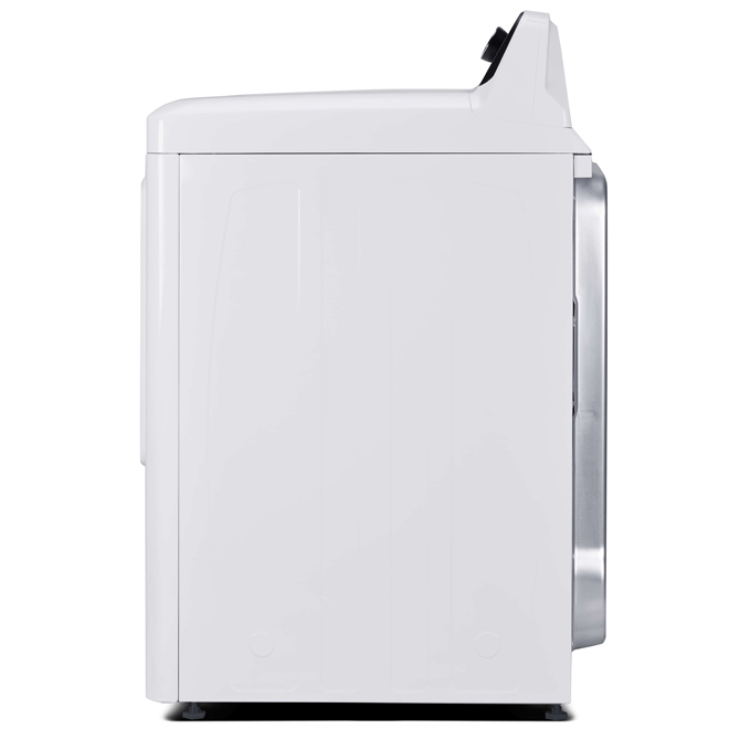 Midea 7-ft³ Vented Electric Dryer with Sensor Dry - White