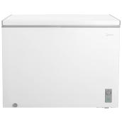 Midea 41.9 x 33.2 x 23.3-in 10.4-ft³ Manual Defrost Chest Freezer - White