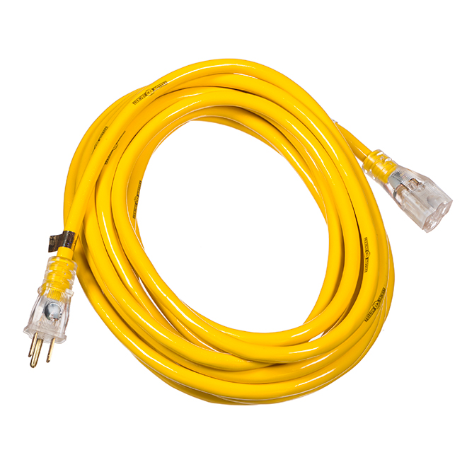 Exterior Extension Cord - 25' - Single Outlet - 125 V
