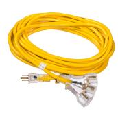 Exterior Exterior Cord - Triple Grounded Outlet - 25'