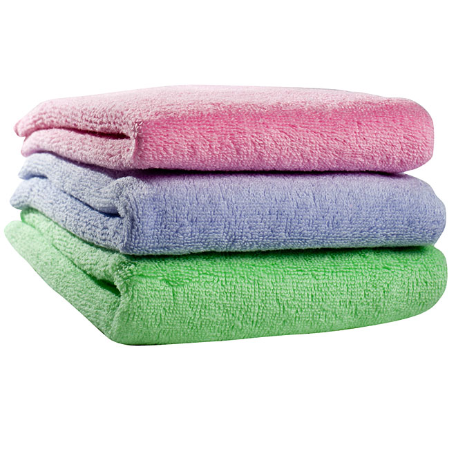 Pella lot de 3 chiffons de nettoyage en microfibre anti-trace