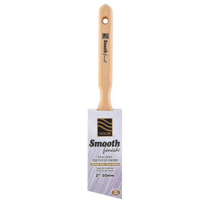 Nour Smooth Finish 50 mm Medium Flex Angular Paint Brush