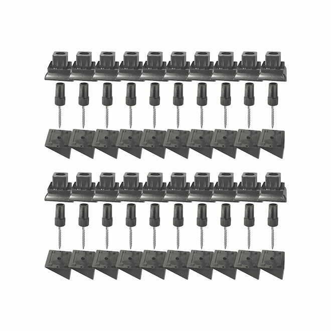 RONA Rail Connectors for Square Bars 3/4-in - Pack of 20