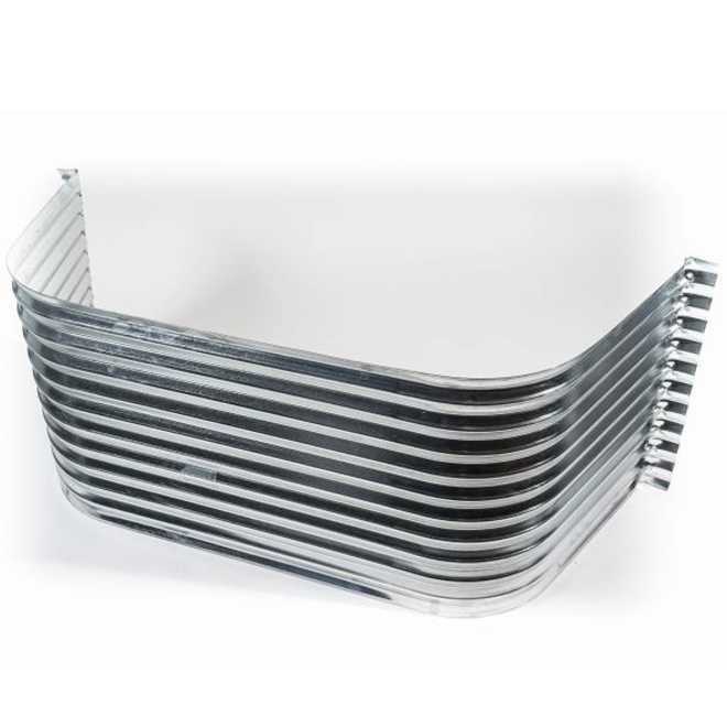 AIL 54 W x 22 H x 22-in D Corrugated Galvanized Steel Window Well for Basement Window