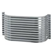 AIL 62 x 30 x 22-in Corrugated Galvanized Steel Window Well for Basement Window