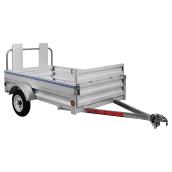 Stirling Trailers Galvanized Steel Expandable Trailer - 4-ft x 8-ft