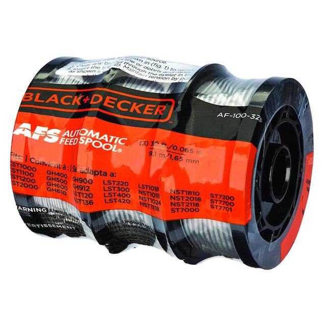 BLACK+DECKER 0.080 in. x 30 ft. Replacement Dual Line Automatic