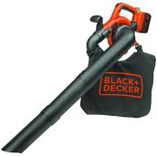 Black & Decker 2-in-1 Cordless Blower/Vacuum - 40 V Max - 120 mph