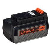 Black & Decker 40 V MAX Lithium Ion Battery - 2.5 A