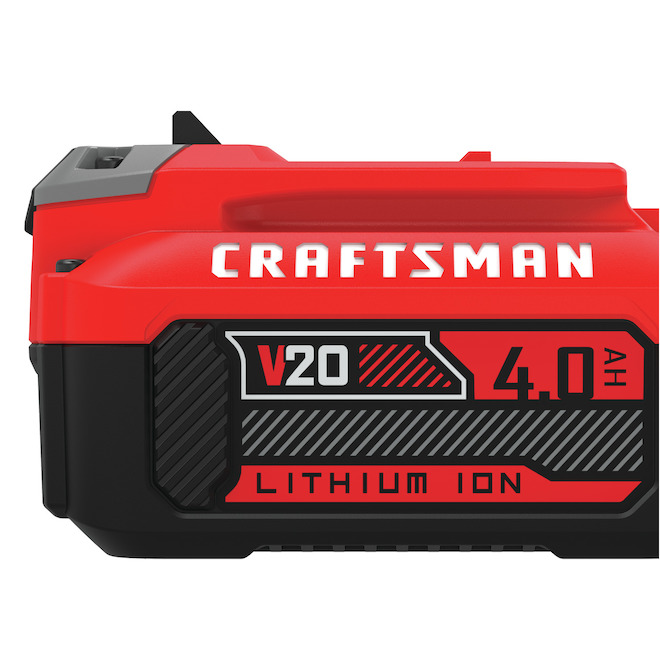 Batterie CRAFTSMAN V 20 MAX, 4 Ah, ions lithium