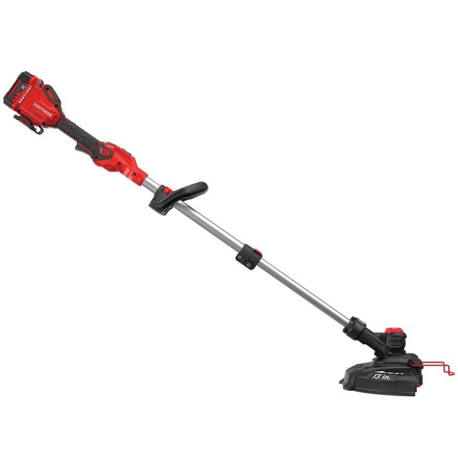 Craftsman Cordless String Trimmer/Edger - Brushless Motor - Battery and Charger Included - 20-Volt