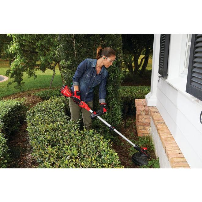 Craftsman Cordless String Trimmer/Edger - Brushless Motor - Battery and Charger Included - 20-Volt