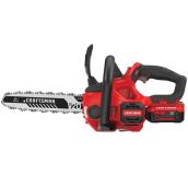 CRAFTSMAN V20 Compact Cordless Electric Chainsaw 20 V 4 AH 12-in (Battery and Charger included)