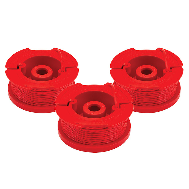 10 Pack String Trimmer Replacement Spool Compatible with Black+